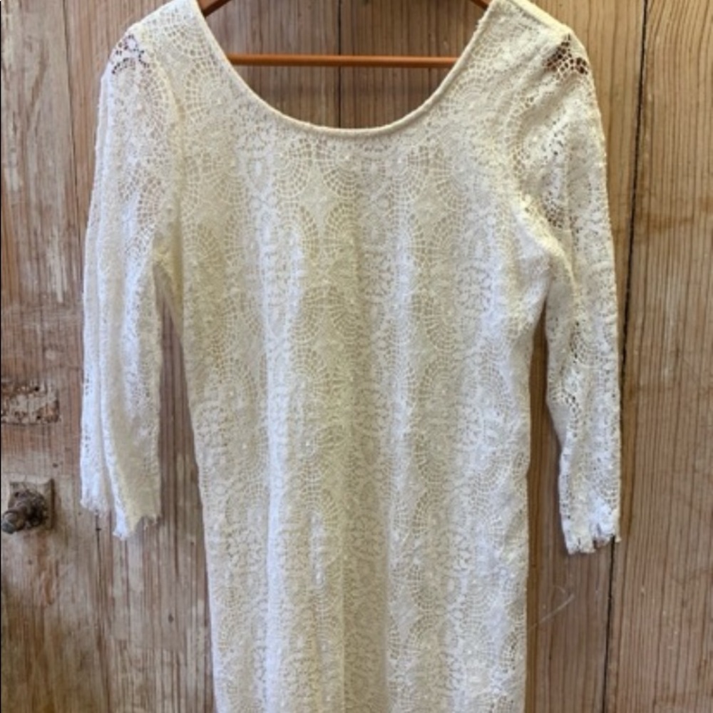 Small white hippy blouse
